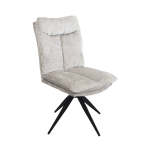 Shelton Swivel Dining Chair - Dark Grey
