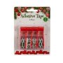 Christmas Adhesive Tape Dispenser 4 Piece 3 Pack 2M