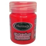 Craft Colour Paint 50ML Berry Red
