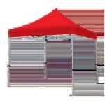 Gazebo Canopy Digital Skin Only 240 GSM
