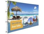 Legend Straight Banner Wall 3.7M X 2.25M - One-size