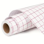1 Pack Lya Vinyl Transfer Tape For Vinyl 12" X10FT Transfer Tape For Cricut Silhouette Cameo Medium Tack Cricut Transfer Tape Fo