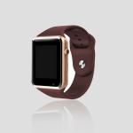 A1 1.54 Inch Ips Screen Bluetooth Smart Watch Support Call Music Photography Tf Card Gold