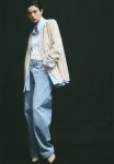 Double-breasted Blazer - Light Beige