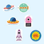 Space Merit Labels - English