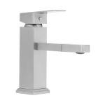 - Brushed Nickel Short Basin Mixer