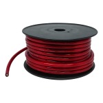 30M 25MM2 Battery Power Cable Roll - Red SOL25MM2BC30MRD