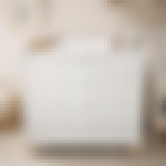 Baby Compactum With Four Drawers - White