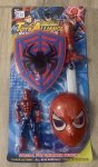 Spiderman Mask Set And Shield