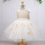 Butterfly Dress – Gold