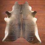 Aa Grade Cow Hide 534 Brown L - Large Brown Panelled