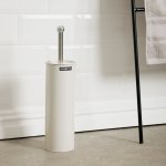 Gloss Finish Toilet Brush Cream