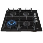 Gas Hob Black Glass UGH640G