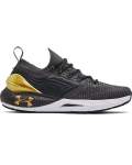 Men's Ua Hovr Phantom 2 Intelliknit Metallic Running Shoes - Jet Gray 6