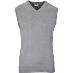 Mens Sleeveless Peru V-neck Jersey Grey