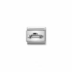 Classic Silver Vintage Car Link