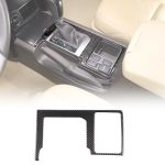 Soft Carbon Fiber Gear Shift Panel Trim Cover Fit For Toyota Land Cruiser Prado FJ150 150 2010-2017 Center Console Gear Shift An