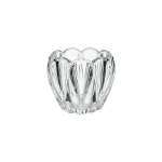 6CM Tulip Votive Tealight Holder Clear