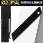 Olfa Blades Excel Black 30/PK Carded Ultra Sharp 18MM With Belt Clip