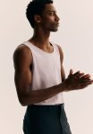 Regular Fit Vest Top - Light Pink