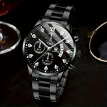 Stylish Men's Stainless Steel Quartz Watch With Calendar - Precision Analog Display Perfect For Daily Wear & Gifts On Father's D