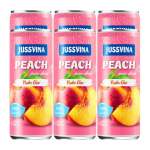 Jussvina 100% Natural Peach Juice 6X330ML