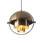 Static Pendant Light Metal Medium Large - Medium