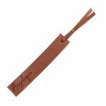 Bulk Order: Leather Personalised Bookmark Neutral Mix