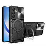 Shockproof Case Compatible With Samsung Galaxy S25 Plus With Camera Sliding