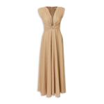 Oyster Jacquard Booch Maxi Dress