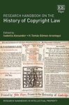 Research Handbook On The History Of Copyright Law Hardcover