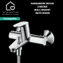 Hansgrohe Decor Chrome Wall Mount Bath Mixer