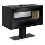 - Verona 1000 Fireplace 17KW Freestanding +