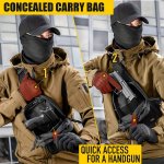 Concealed Carry Bag With Holster Crossbody Sling Bag Chest Pack