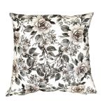 Grey Floral Pattern Luxury Scatter