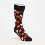 Happy Socks Burger & Chips Sock - Black - Black 41-46