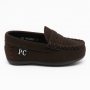 P Crouch & Co Infant Suede Loafer Chocolate - Speedtrainer