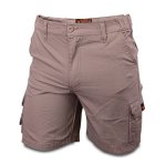 WBM628 18CM Semi Elasticised Walk Short - Khaki - 42