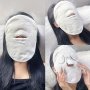 1/2PC Hot Compress Face Towel Masks Reusable Facial Steamer Towel For Hot Cold Skin Care Moisturizing Face Steamer Beauty Facial Towel For Home And