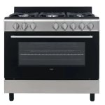 AEG 90CM Black Stainless Steel Gas Electric Cooker – ZA90GES1