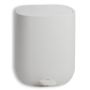 Soft Close Plastic Pedal Bin White 5L