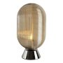 Eurolux Glass Table Lamp 225MM Cognac