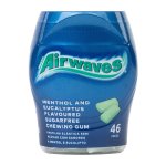 Wrigleys Airwaves Menthol And Eucalyptus Flavoured Sugar-free Gum 46 Pcs