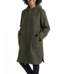 Polo Womens Lizi Long Sleeve Coat In Olive - Olive 2XL