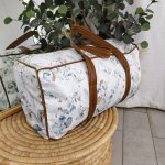 Travel Bag Hospital Bag Duffel Bag Pennygum Gold Leaf