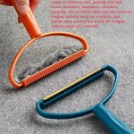 Portable Fabric Shaver: Quickly And Easily Remove Lint Fuzz And Fluff From Clothing Carpets And Coats For Commercial Laundries