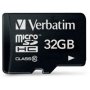 Verbatim Premium Memory Card 32GB Microsdhc Class 10 44013