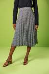 Ladies Pleated Check Skirt