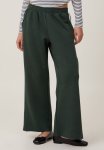 Cotton On Retro Sporty Straight Leg Trackpant - Alpine Forest