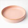 Flat Stackable Pasta Bowl Choose From 6 Colours - Pink